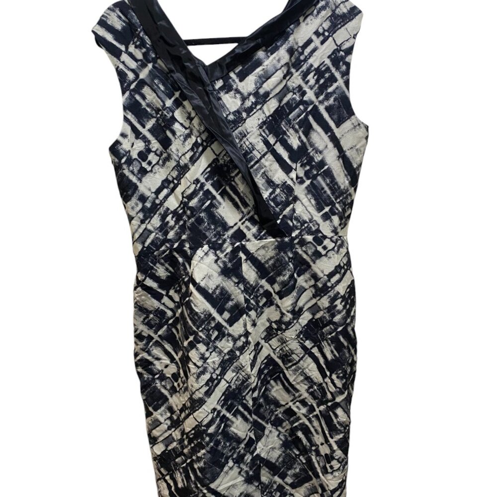 Lafayette 148 Sheath Abstract Patterned Dress - image 5